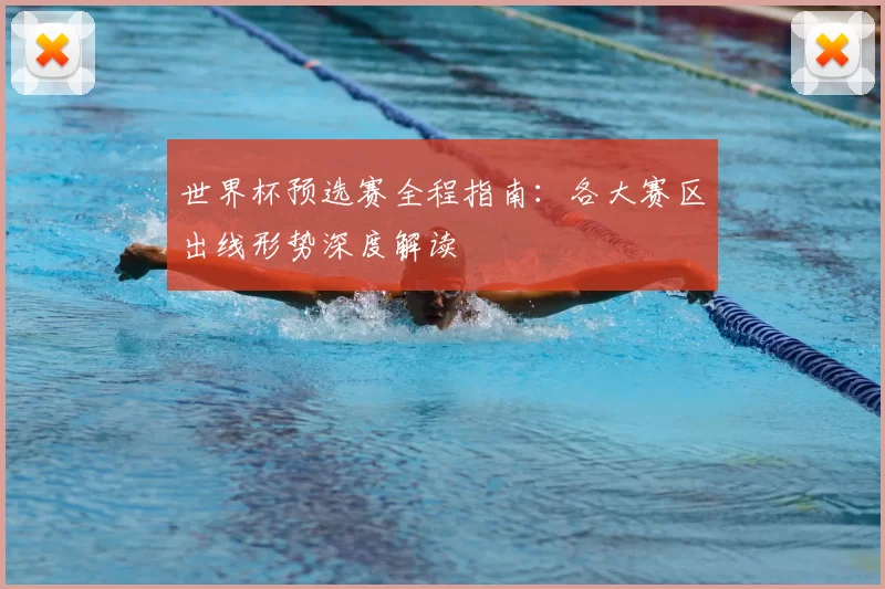 世界杯预选赛全程指南:各大赛区出线形势深度解读