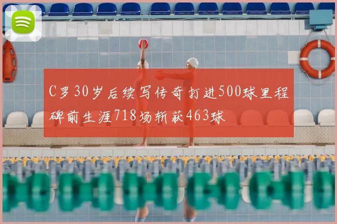 C罗30岁后续写传奇打进500球里程碑前生涯718场斩获463球