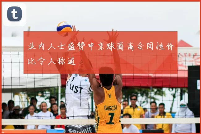 业内人士盛赞申京球商高合同性价比令人称道