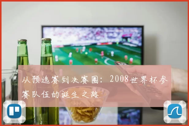 从预选赛到决赛圈：2008世界杯参赛队伍的诞生之路