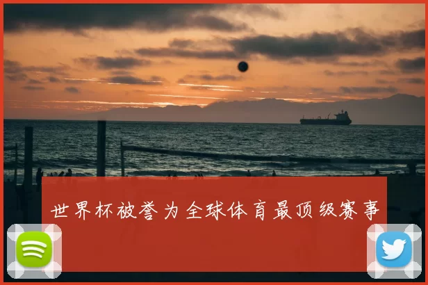 世界杯被誉为全球体育最顶级赛事