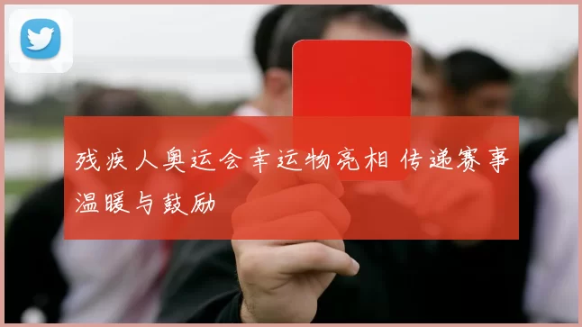 残疾人奥运会幸运物亮相 传递赛事温暖与鼓励